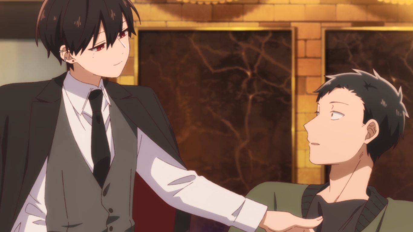 合コンに行ったら女がいなかった話 蘇芳 藤 琥珀 萩 常磐 浅葱 まとめ売り TVアニメ『合コンに行ったら女がいなかった話』キービジュアルが