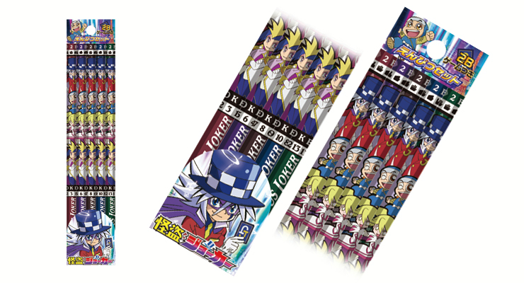 えんぴつセット｜グッズ｜怪盗ジョーカー｜アニメ｜TOKYO MX