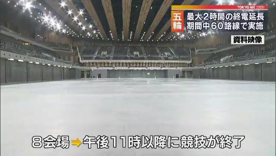 五輪期間中　東京都心で終電が最大2時間延長