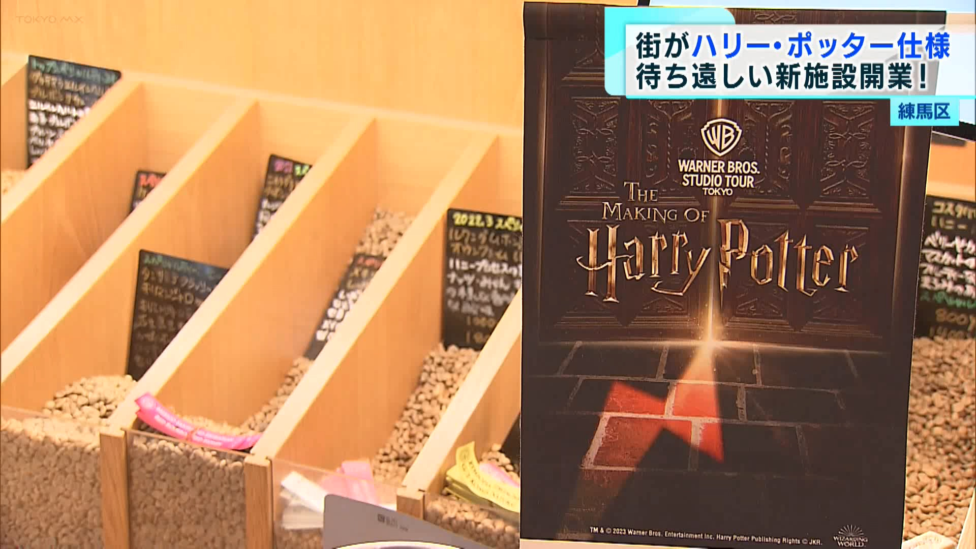 練馬区のとしまえん跡地にできる映画「ハリーポッター」のテーマパークのオープンまであと2週間を切りました。施設の最寄駅がハリーポッター仕様に大胆にリニューアルされるなど、開業前に街はすでに盛り上がりを見せているようです。