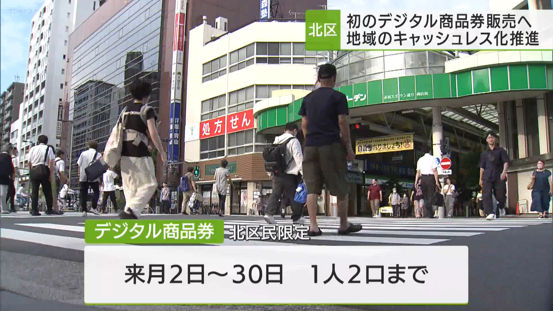 北区　初のプレミアム付きデジタル商品券を販売へ