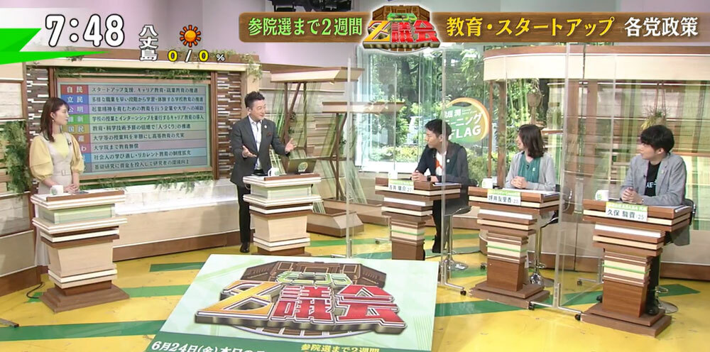 20代の起業家が求める、選択肢を広げる教育とは 就活に追われる大学生活に必要なこと #参院選