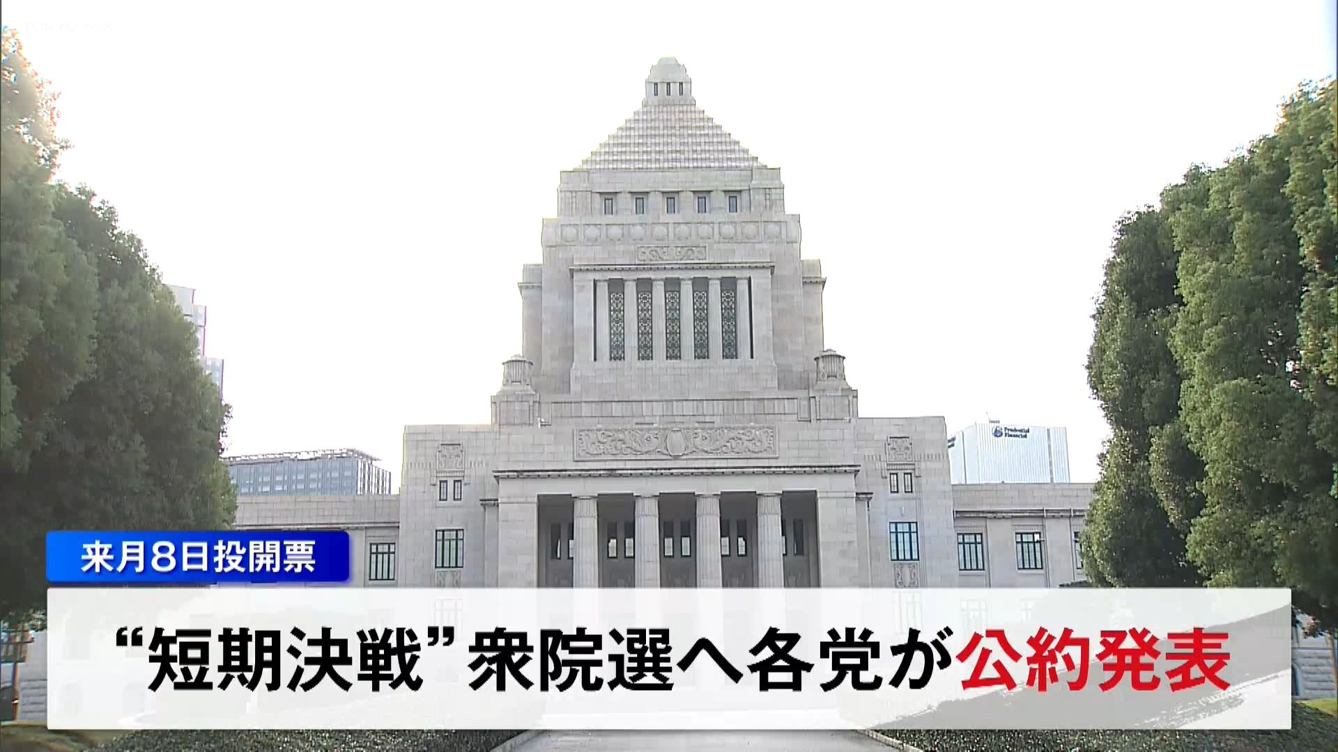 高市首相が衆院解散の意向を表明し、2月8日の投開票に向けて政界は慌ただしくなっています。1月22日は5つの党が選挙戦で掲げる公約を発表しました。