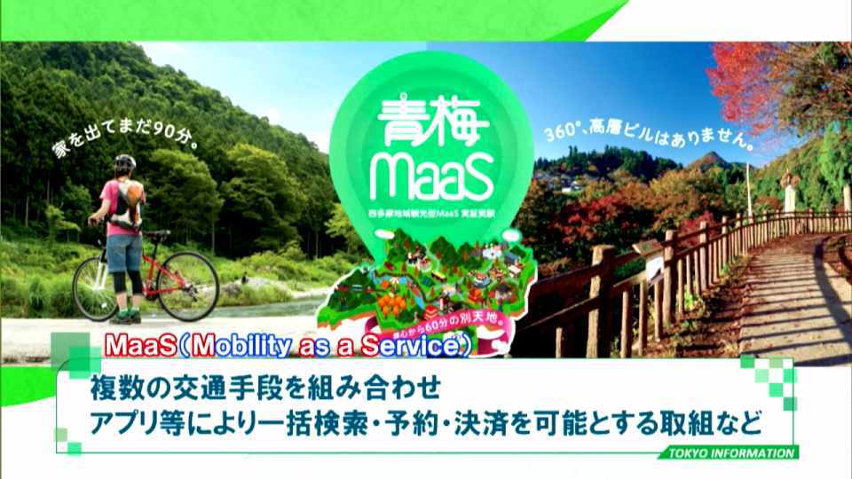 青梅市内で｢移動｣を便利にする観光型MaaSの実証実験 グルメwebチケットなども販売