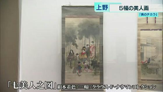 ＜美のチカラ＞東京芸大美術館「渡辺省亭展」　5幅の掛け軸に見る“時代”