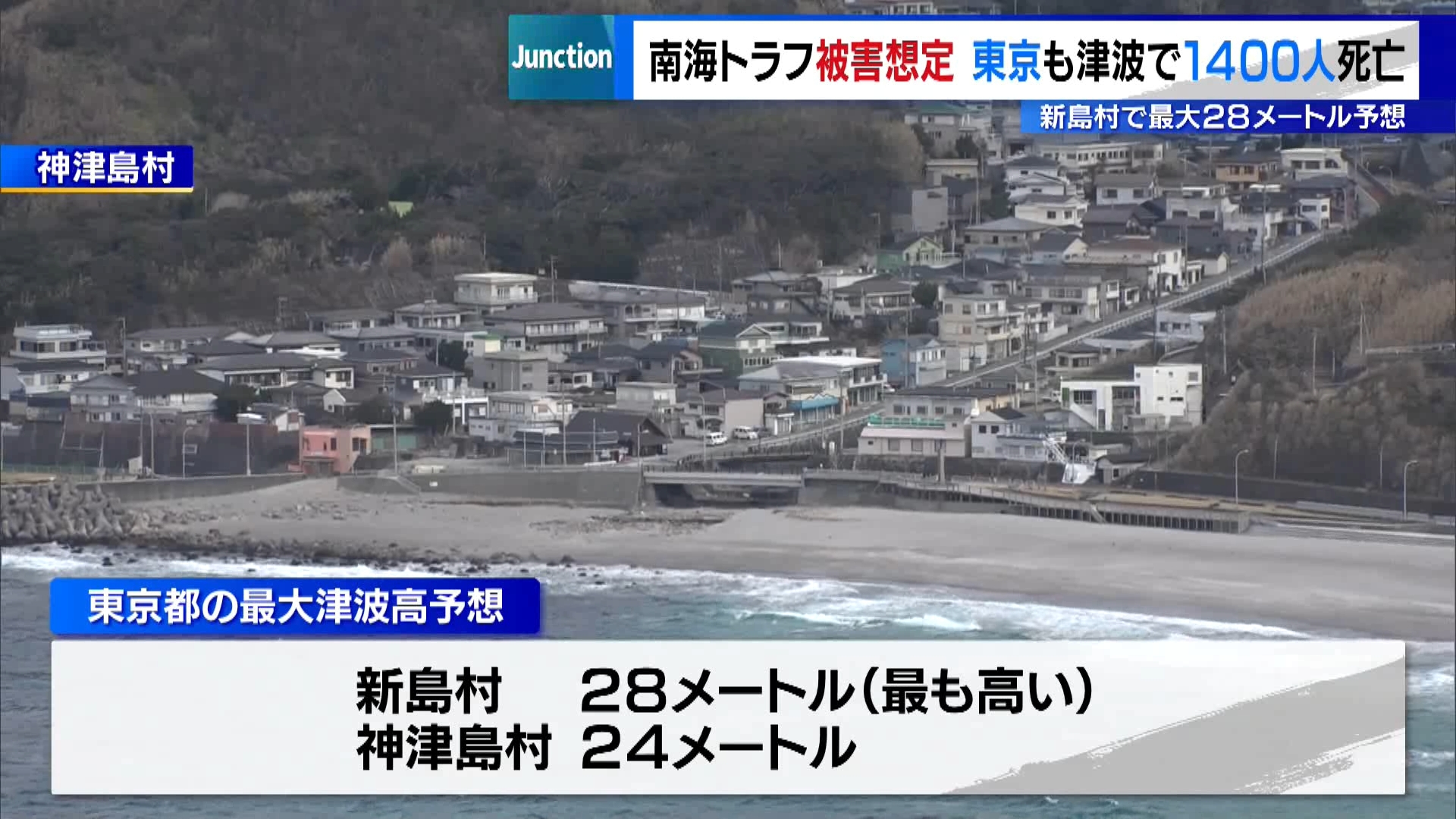 国による南海トラフ巨大地震の被害想定が13年ぶりに見直され、3月31日に発表されました。東京都内の被害想定も改めて発表されています。