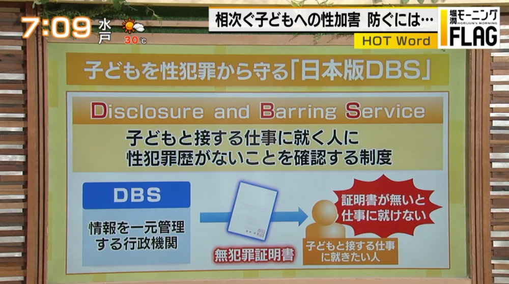 相次ぐ子どもへの性加害…子どもを守るために議論が進む「日本版DBS」とは