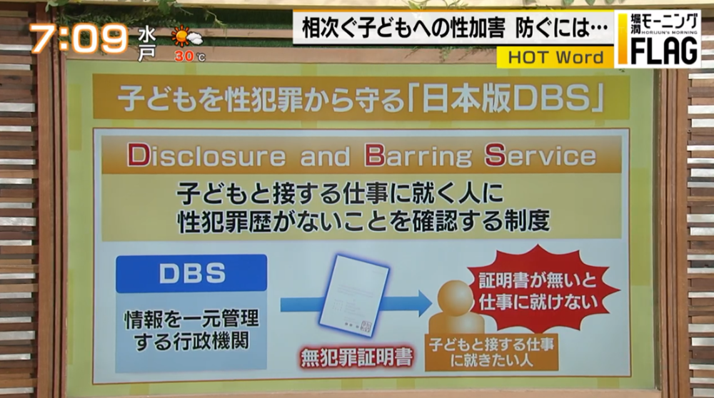 相次ぐ子どもへの性加害…子どもを守るために議論が進む「日本版DBS」と