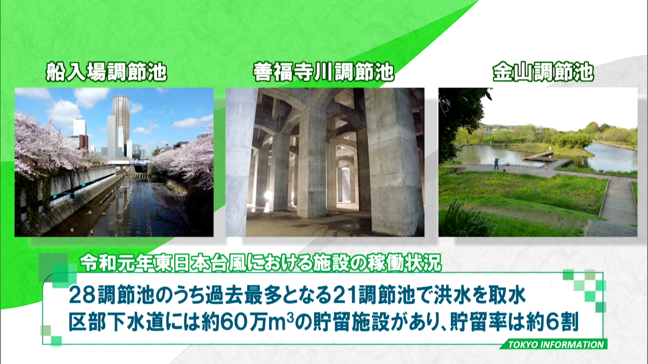 激しく降ることもある夏の雨 　都の建設局が河川整備に取り組む「東京都豪雨対策アクションプラン」