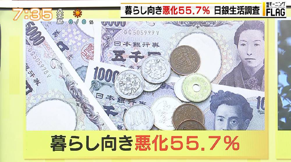 生活にゆとりなし…国民の55.7％が暮らし向き悪化、この状況を打開するために必要なことは？