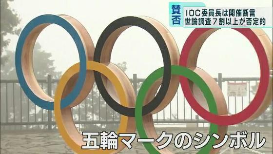 　東京五輪の開幕まで100日となった4月14日、東京都庁と高尾山をオンラインで結んだ式典が行われました。東京都の小池知事は「コロナを抑え込み、100日後に大会を開催する」と、開催への決意を示しました。